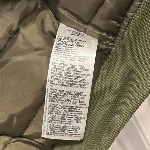 Boys Nike Jordan Bomber Jacket - Picture 6 of 7